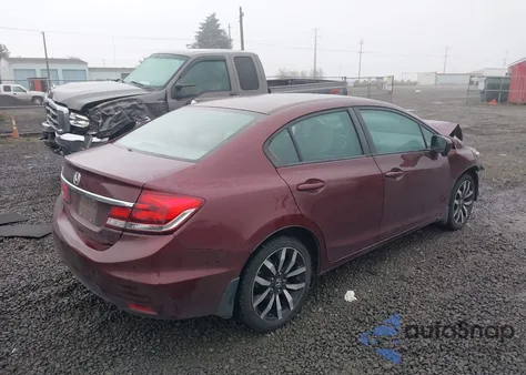 2014 Honda Civic Ex-L z USA, uszkodzony, nr VIN 2HGFB2F97EH550449